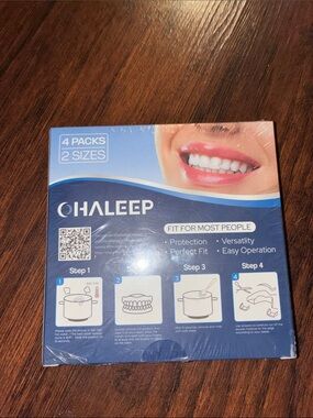 Blue Teeth Whitening Tray Kit - 4 Packs, 2 Sizes